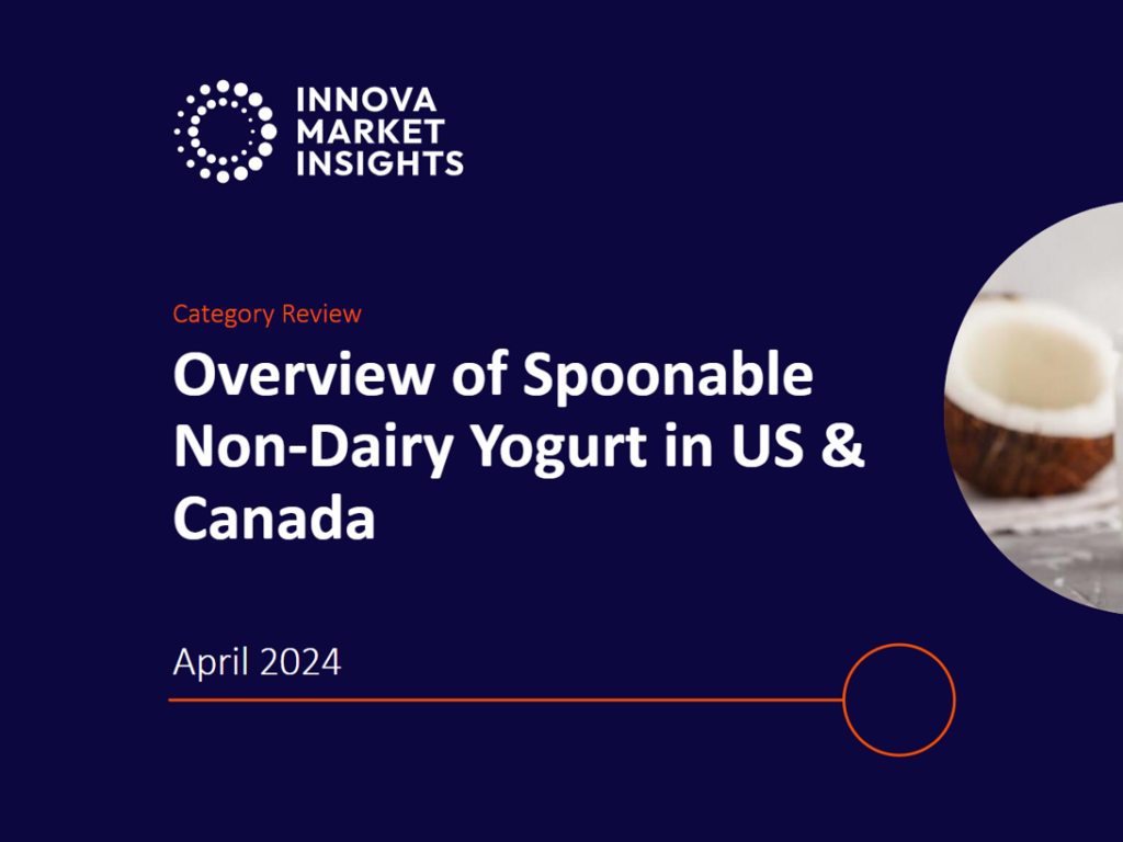 Overview of Spoonable non-dairy yogurt in US & Canada
